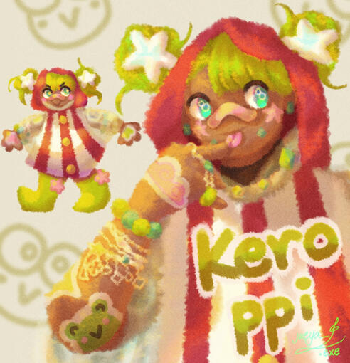 Keroppi Gijinka